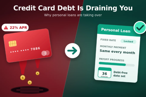 Feeling drained by credit card debt? Here’s why personal loans are becoming the go-to solution